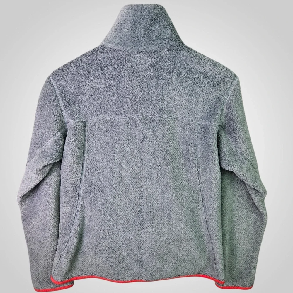 PATAGONIA‎ Re-Tool Snap-T Fleece Pullover Women's Medium Gray Pink Polartec Y2K